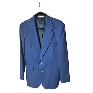 Stafford Tailored In‎ USA Men's Navy-Blue Sports Jacket/Coat Size 40R